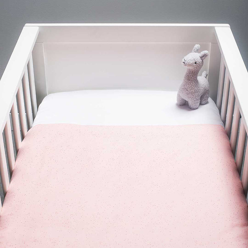 Jollein® Bombažna rjuha White 2 kosa 120x60 Jollein