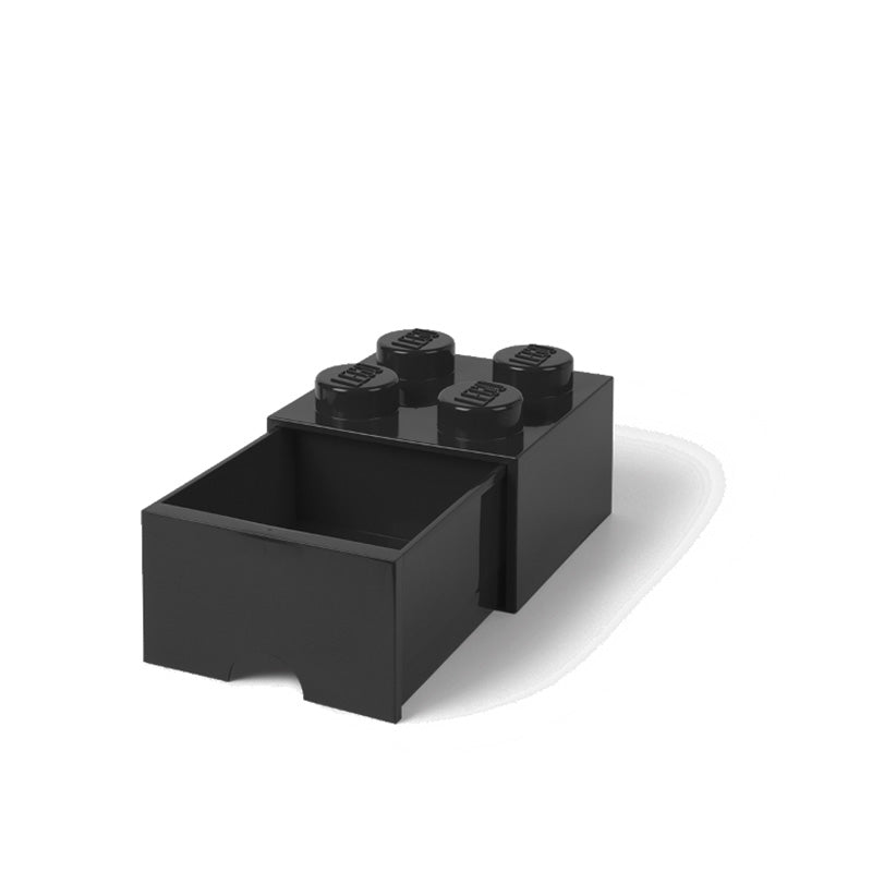 Lego® Škatla za shranjevanje s predali 4 Black Lego