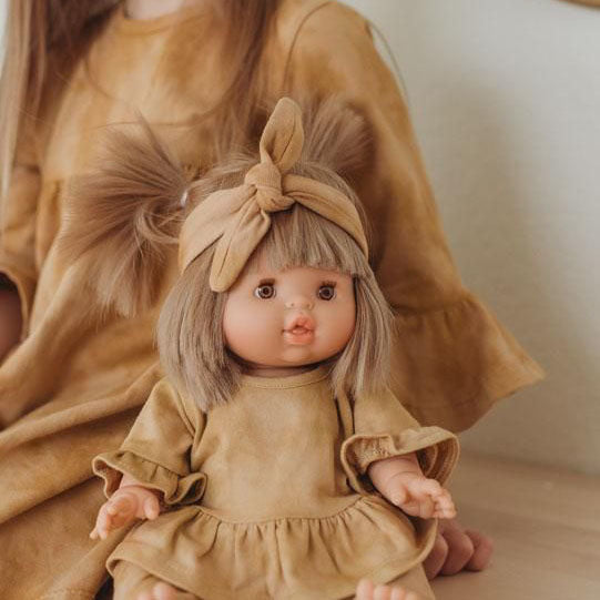 Minikane® Komplet Duo Collection DAISY Marsala Minikane