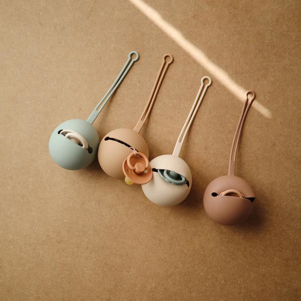 Mushie® Torbica za dudo Cloudy Mauve Mushie