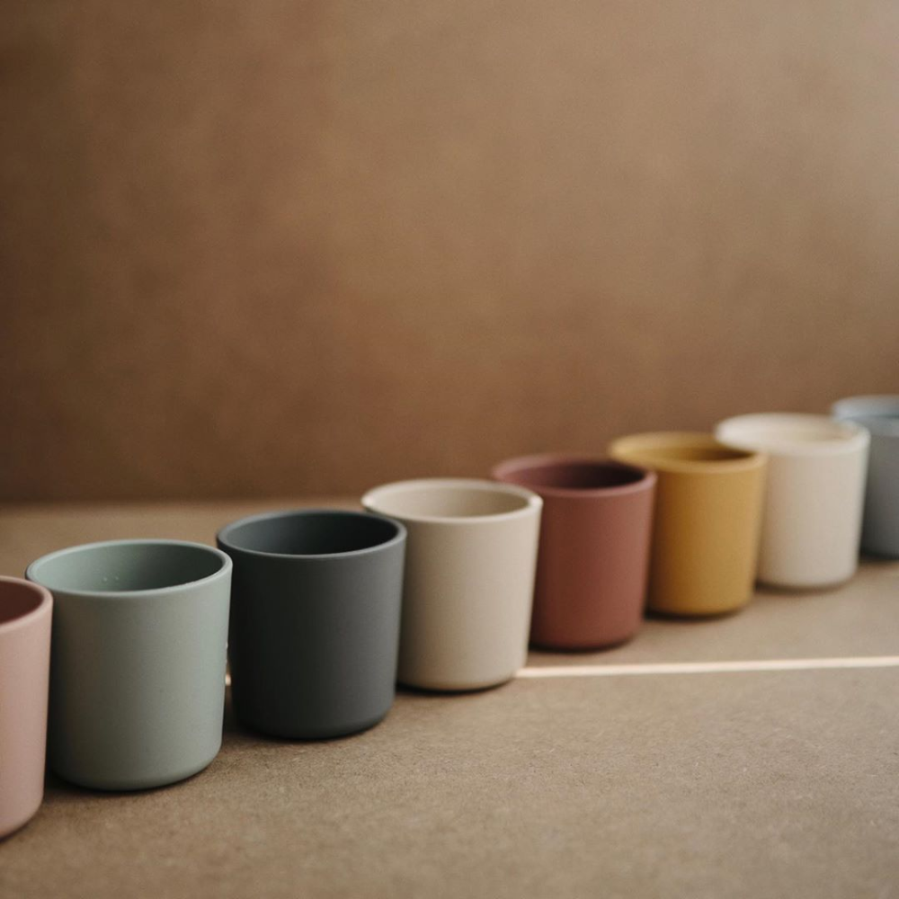 Mushie® Set dveh kozarčkov Soft Lilac Mushie