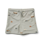 Liewood® Otroške kopalke Otto Vehicles/Dove Blue Mix Liewood