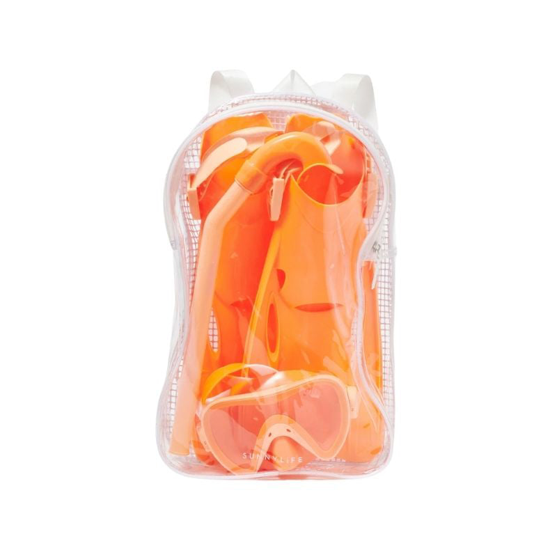 SunnyLife® Set za potapljanje Neon Coral Marble (35-38) SunnyLife