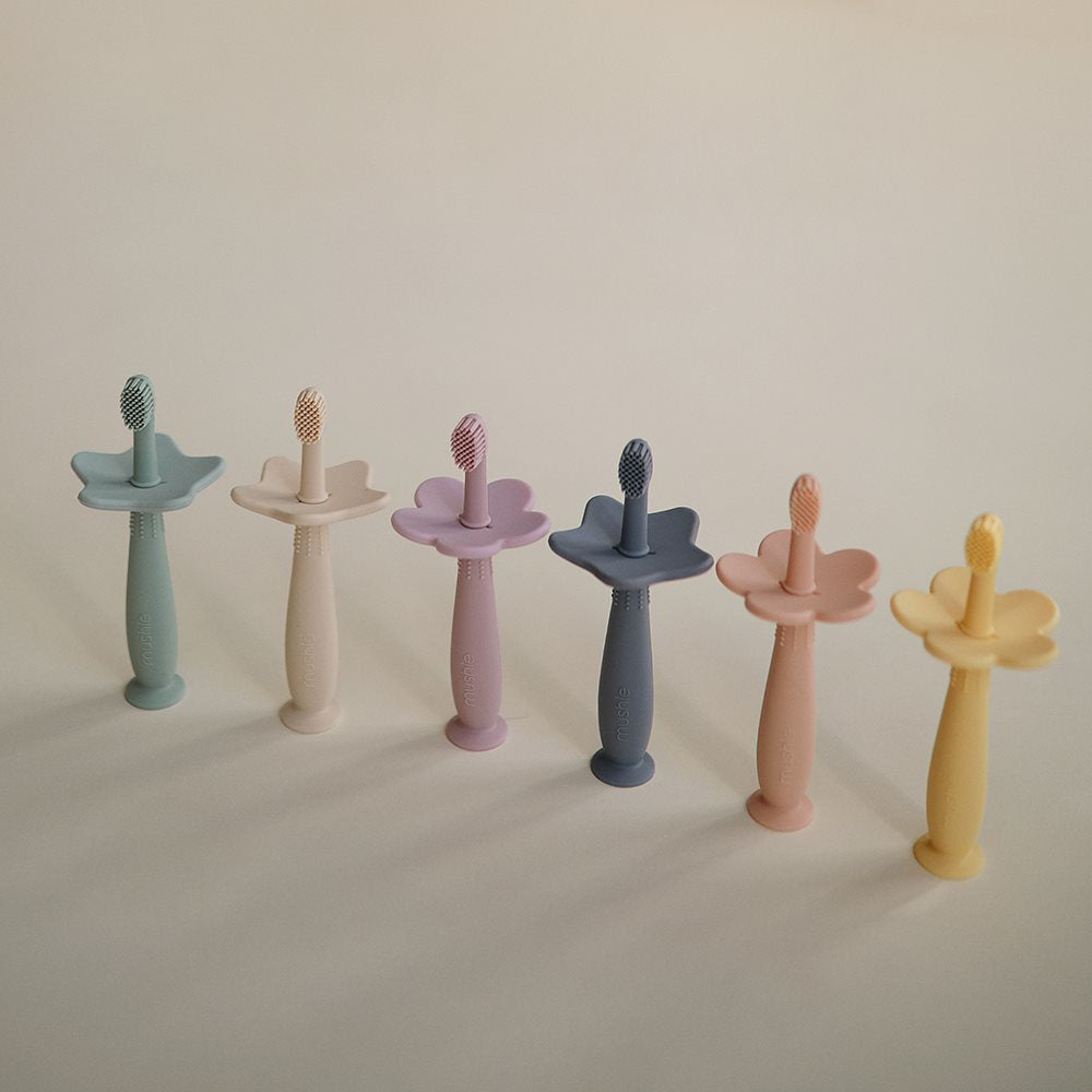 Mushie® Silikonska zobna ščetka Tradewinds Mushie