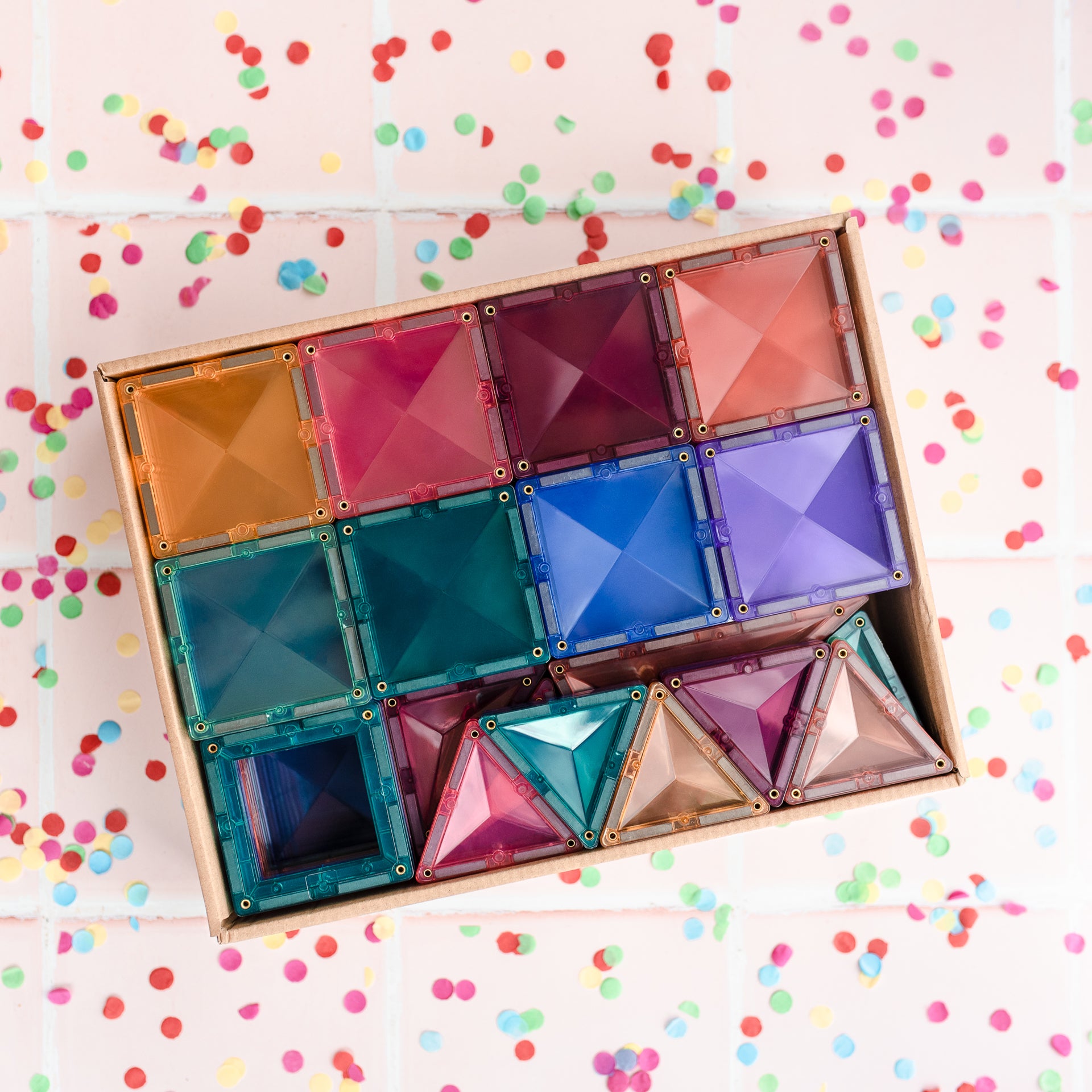 Connetix® Magnetne ploščice Pastel Creative Pack 120-delni Connetix