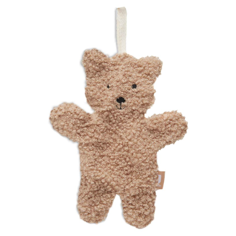 Jollein® Ninica in držalo za dudo Teddy Bear Biscuit Jollein
