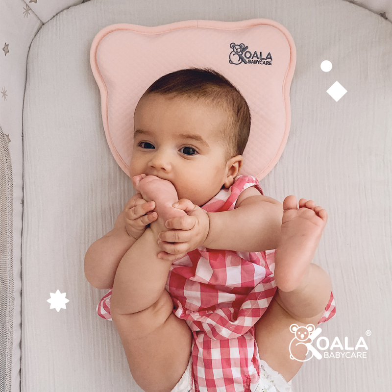 Koala Babycare® Pripomoček za preprečevanje zaležane glavice Perfect Head AIR Pink Koala Babycare
