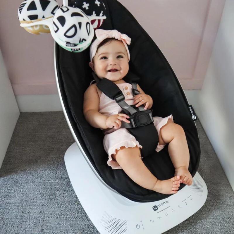 4Moms® Gugalnik MamaRoo 5.0 Classic Black 4moms