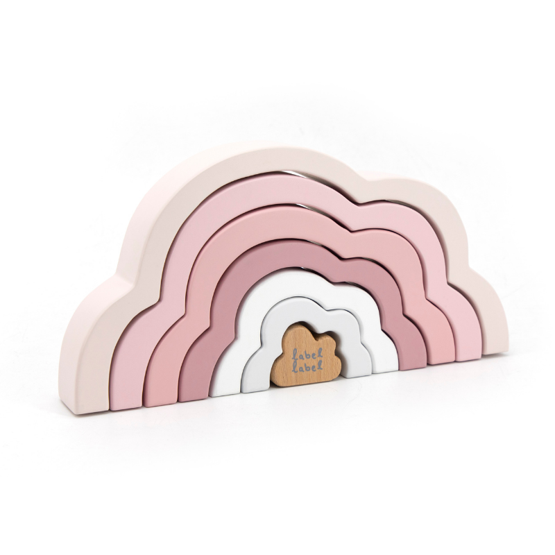 Label Label® Lesena mavrica Pink Label Label