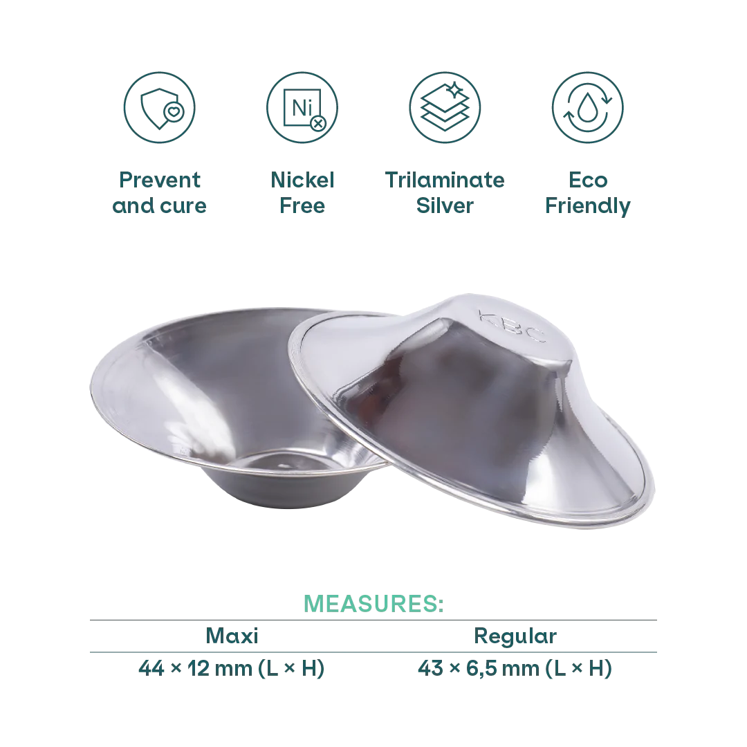 Koala Babycare® Pokrovčki za doječe mamice Trilaminate Silver Regular Koala Babycare