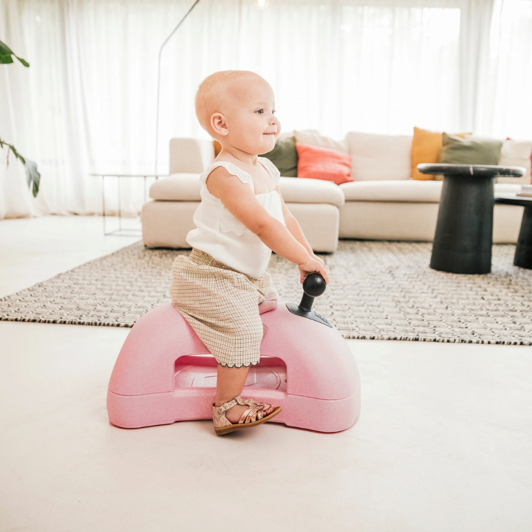 Scoot & Ride® Otroška hojica, poganjalec in deska My First 3v1 Rose Scoot & Ride