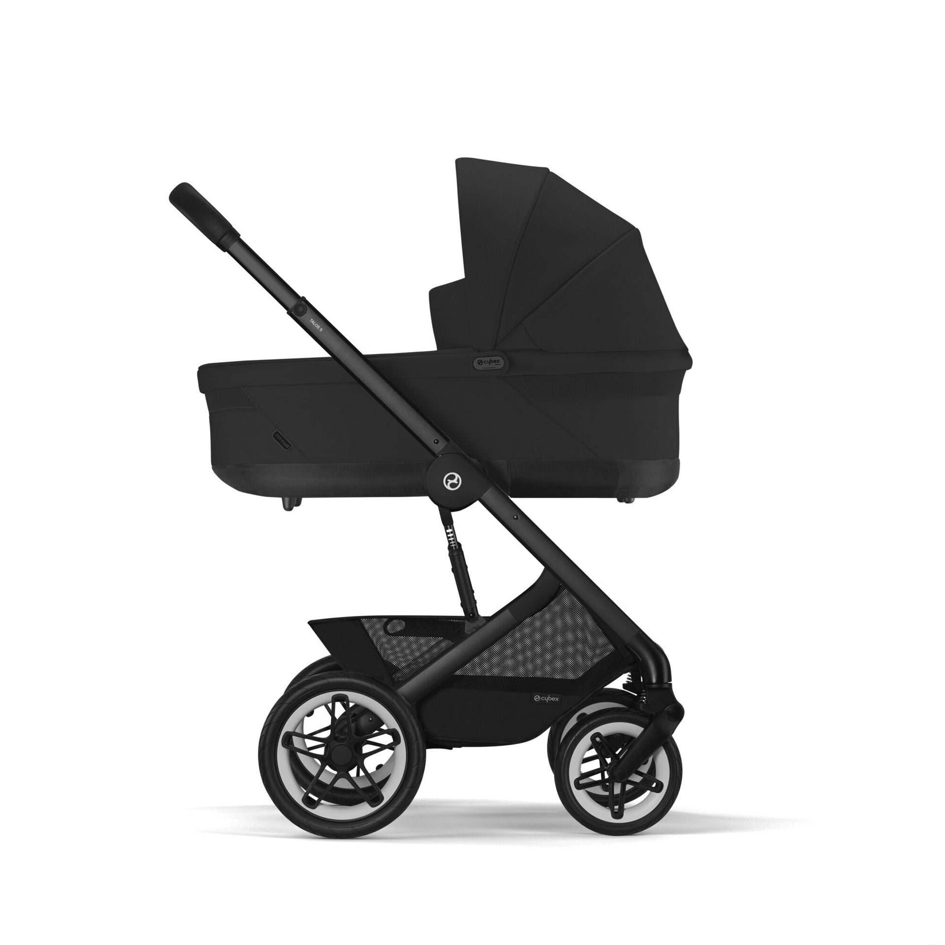 Cybex® Otroški voziček Talos S LUX (0-22 kg) Moon Black (Black Frame) Cybex