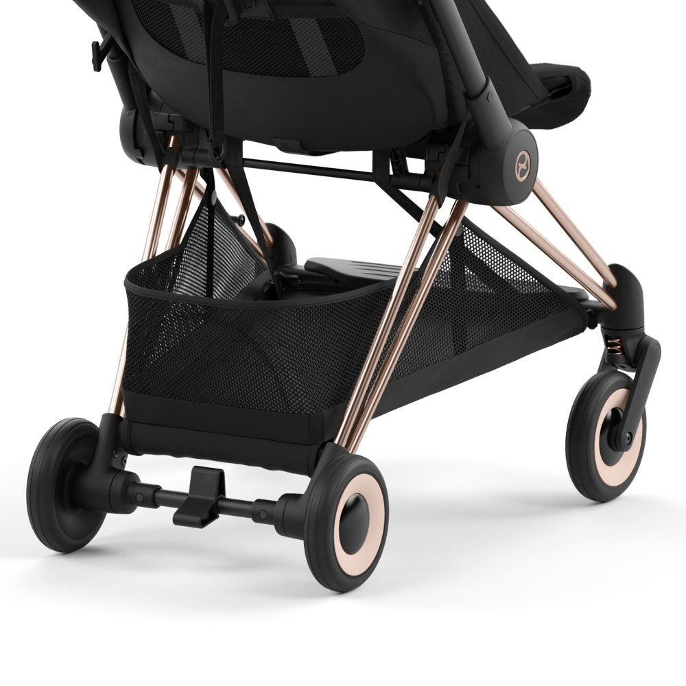 Cybex Platinum® Otroški voziček Coya™ Sepia Black (Rosegold Frame) Cybex Platinum