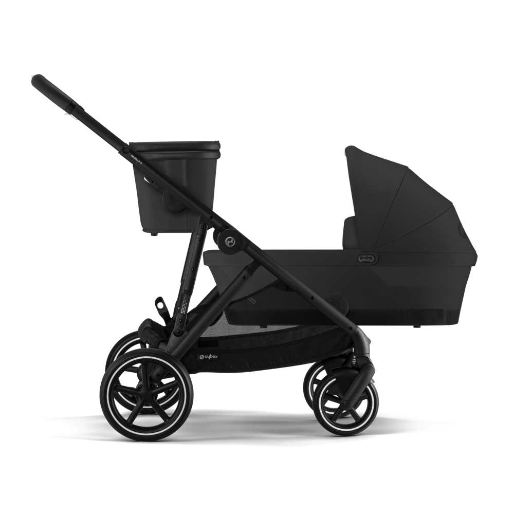 Cybex® Otroški voziček Gazelle™ S Moon Black (Black Frame) Cybex