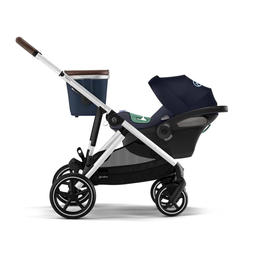 Cybex® Otroški voziček Gazelle™ Ocean Blue (Silver Frame) Cybex