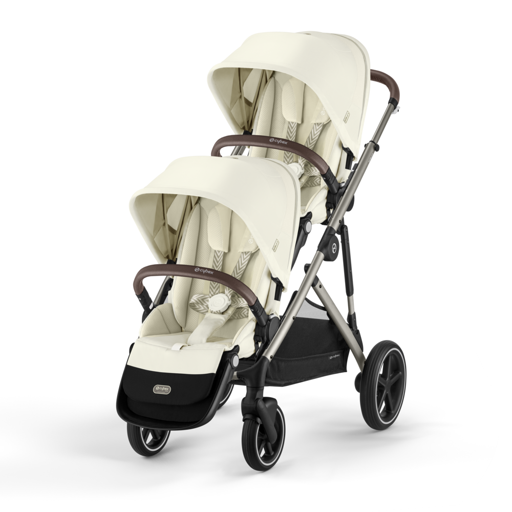 Cybex® Otroški voziček Gazelle™ Seashell Beige (Taupe Frame) Cybex