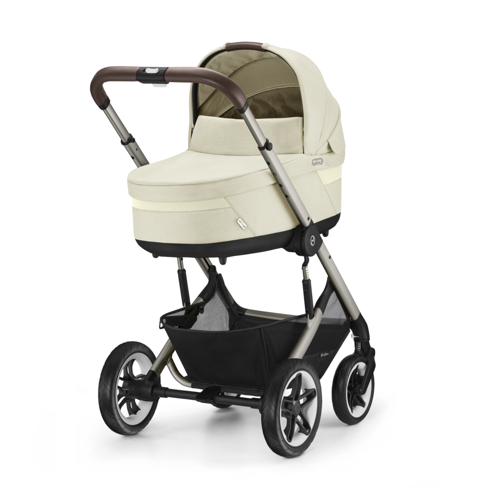 Cybex® Otroški voziček Talos S LUX (0-22 kg) Seashell Beige (Taupe Frame) Cybex