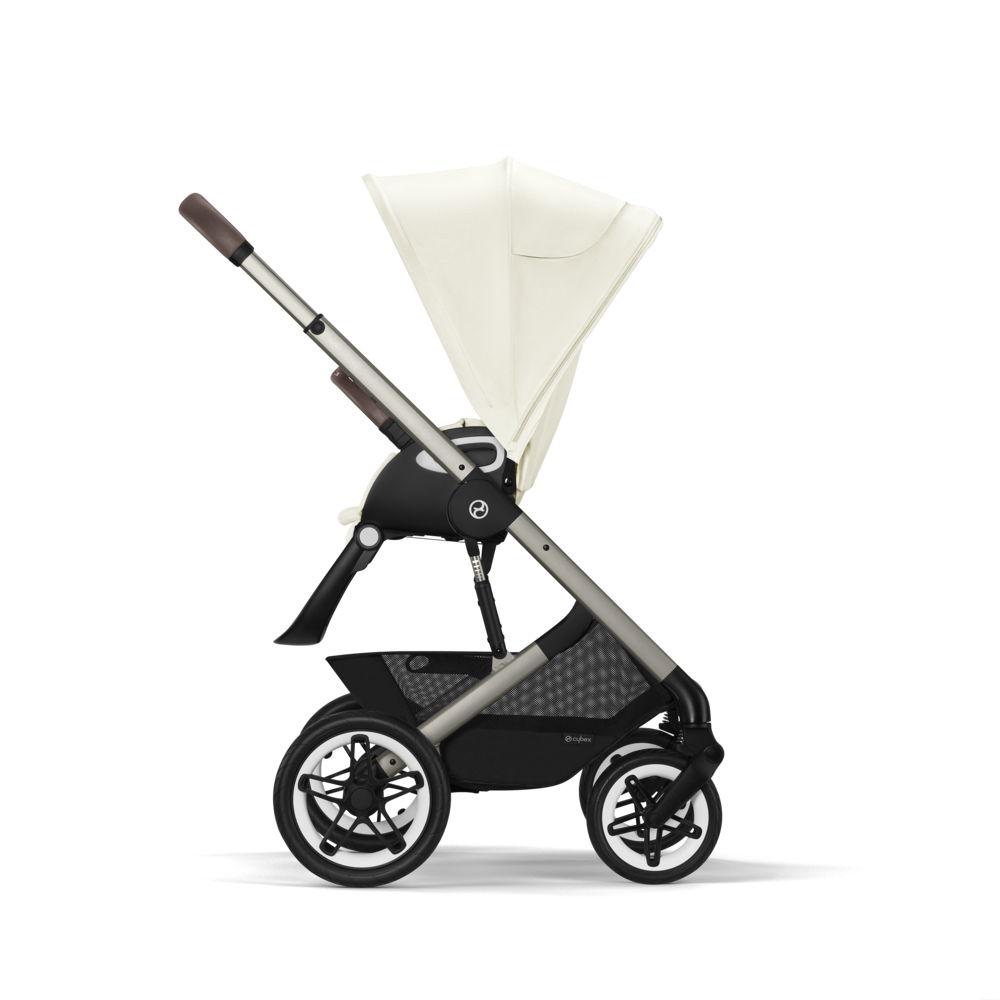 Cybex® Otroški voziček Talos S LUX (0-22 kg) Seashell Beige (Taupe Frame) Cybex