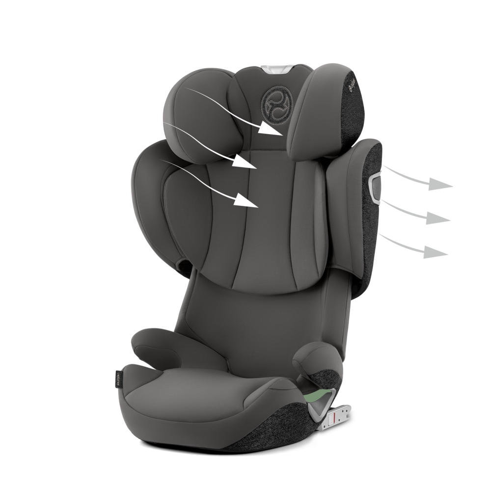 Cybex Platinum® Otroški avtosedež Solution T i-Fix 2/3 (15-36kg) Comfort Mirage Grey Cybex Platinum