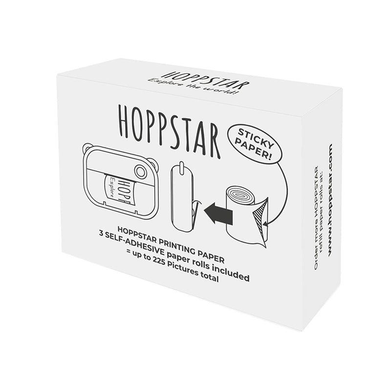 Hoppstar® Nadomestni zvitki samolepilnega termalnega papirja za tiskanje Hoppstar