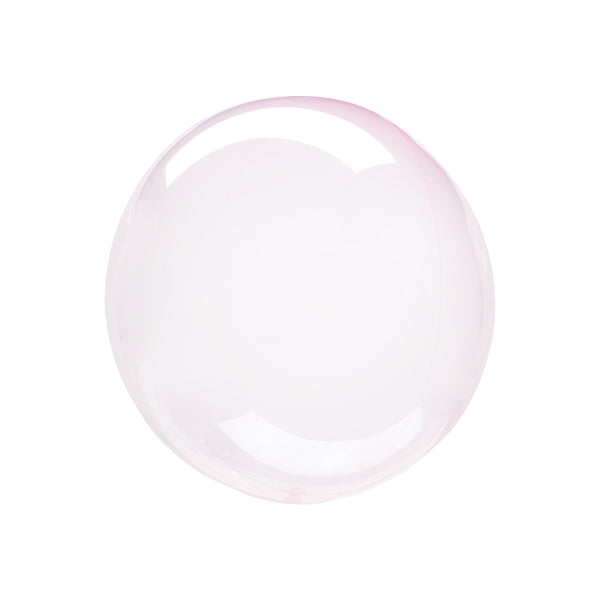 Amscan® Okrogel balon Crystal Clearz™ (30 cm) Petite Light Pink Amscan
