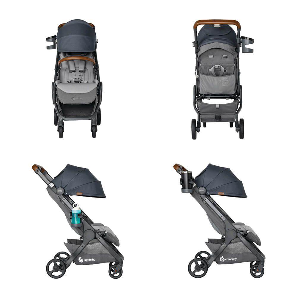 Ergobaby® Kompaktni mestni voziček Metro+ Deluxe Empire State Green Ergobaby