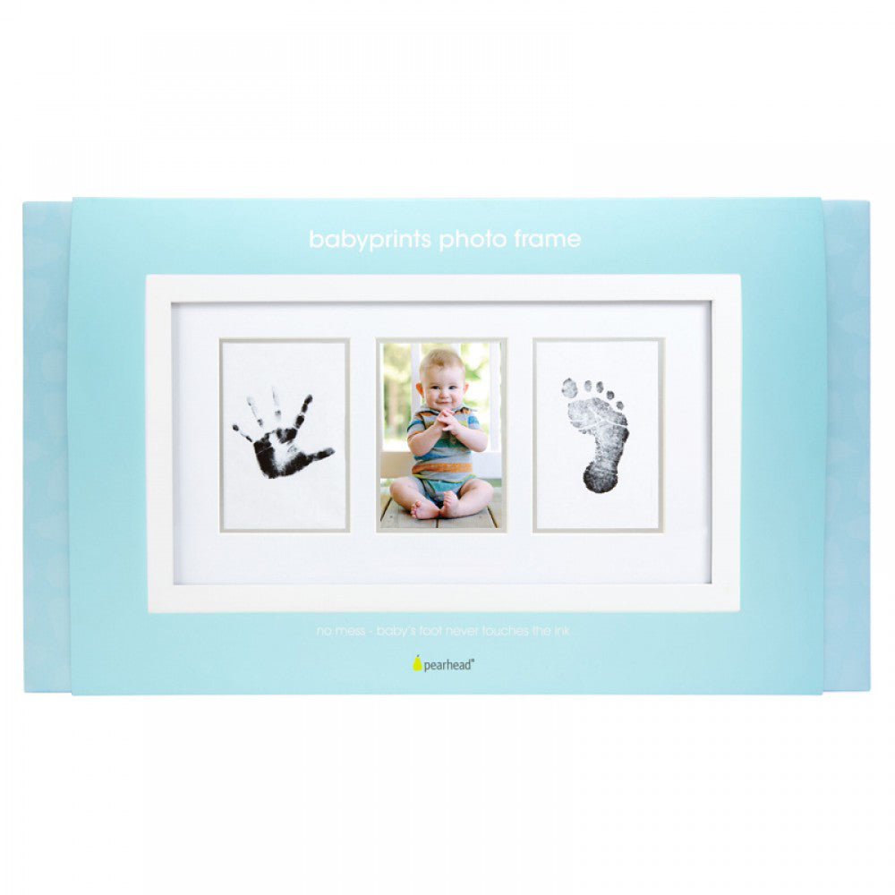 Pearhead® Stenski okvir - Dvojni odtis s črnilom in slika White Pearhead