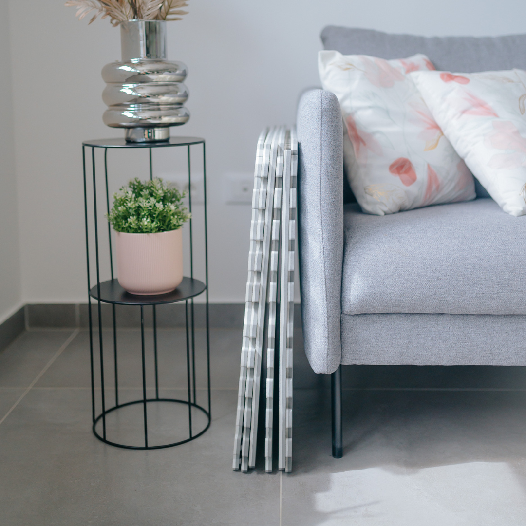 Evibell® Igralna podloga Puzzle 120x180 Geometric Pistachio Evibell