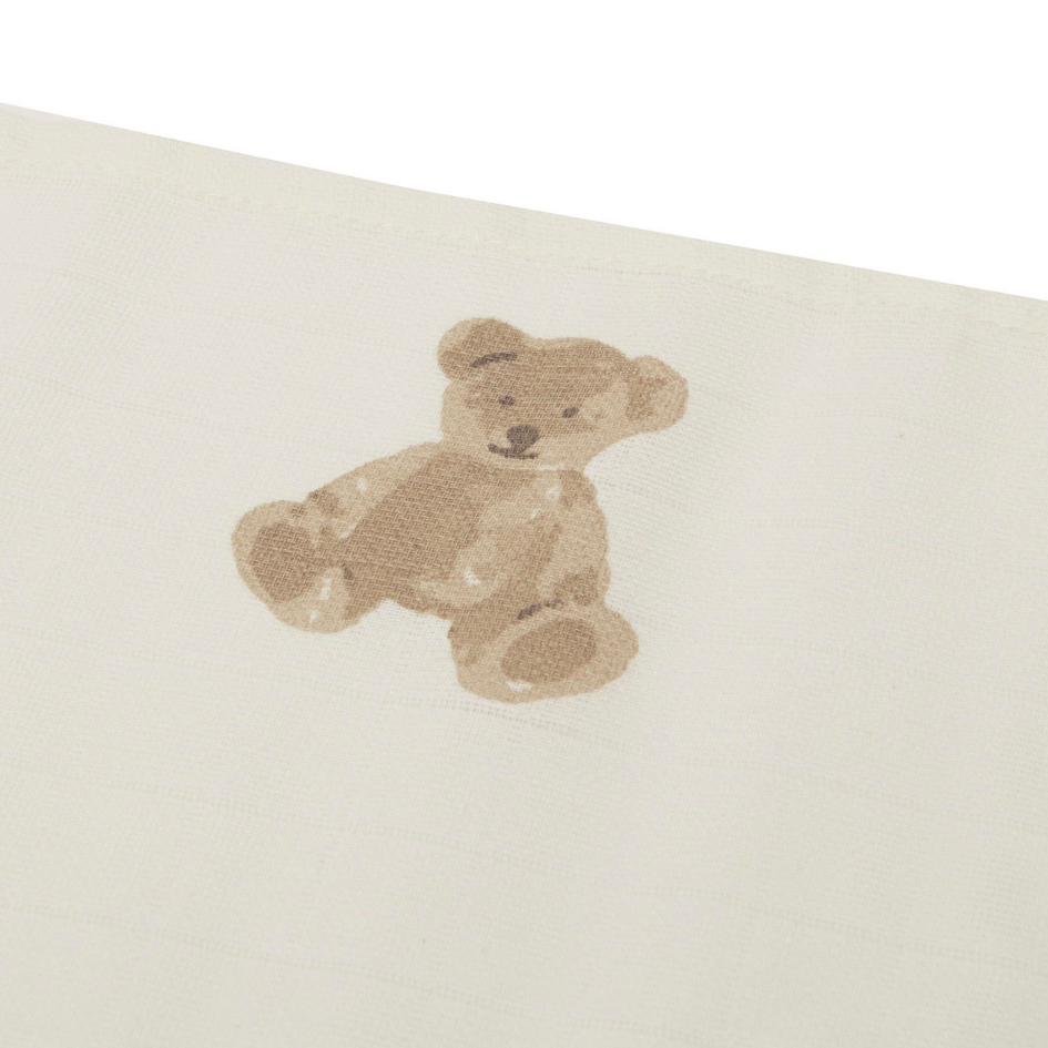Jollein® Komplet 3 tetra pleničk Teddy Bear 31x31 Jollein