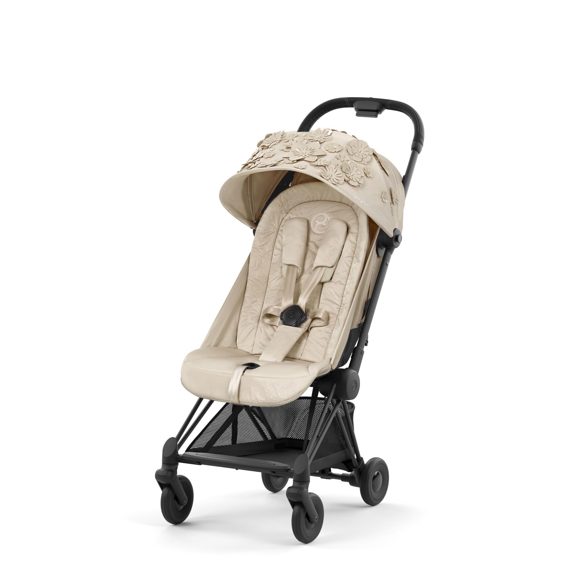 Cybex Fashion® Otroški voziček Coya™ Simply Flowers Nude Beige Cybex Fashion