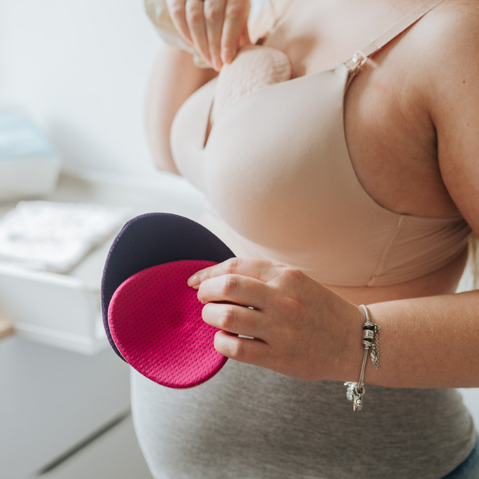 Cache Coeur® Dnevne pralne blazinice za dojenje Curve 4 kosi Cache Coeur