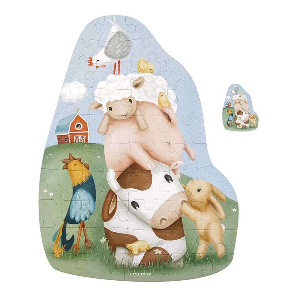 Little Dutch® Sestavljanka Little Farm XL Little Dutch