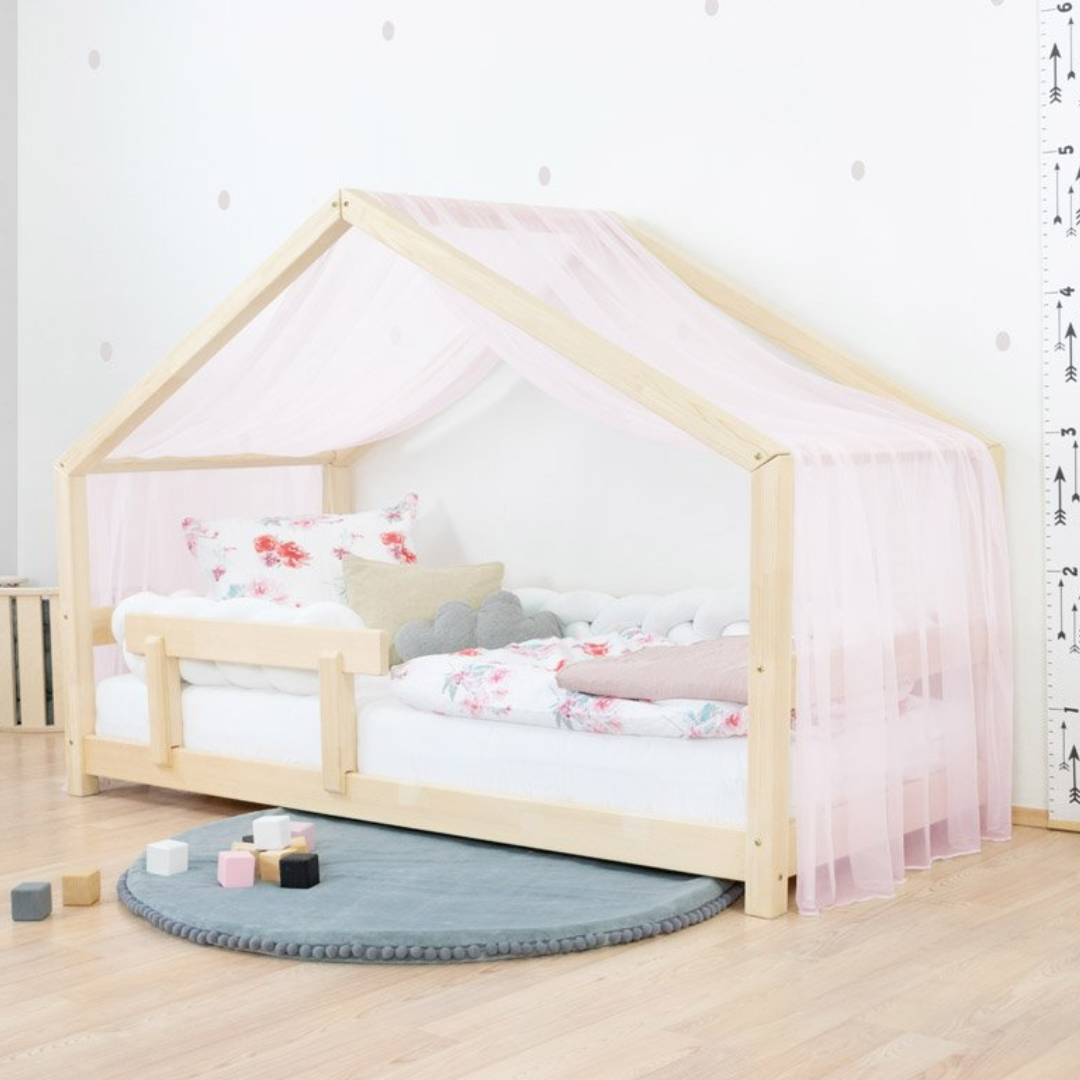 Benlemi® Otroška postelja Lucky 120x200 White Benlemi