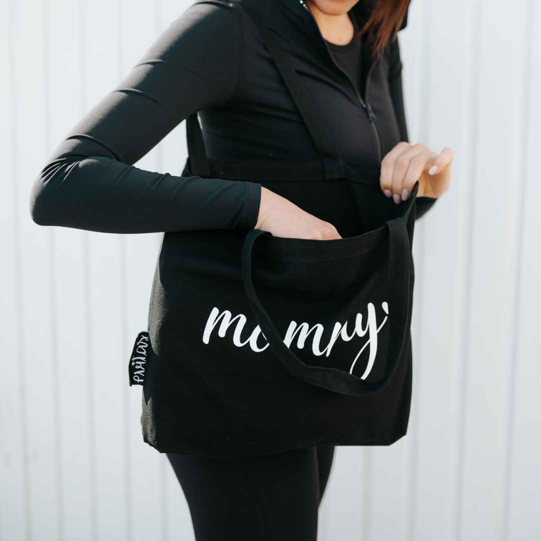 Evitas Bombažna Tote torba Mommy Evitas