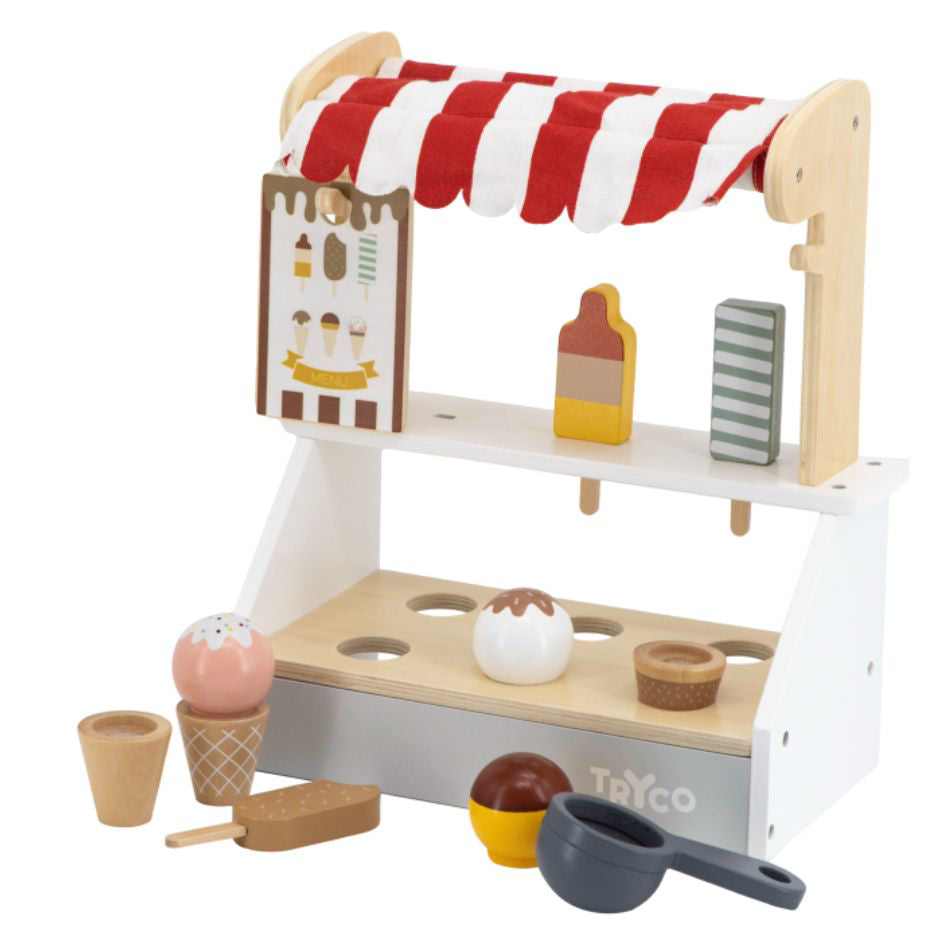 Tryco® Lesena sladoledna trgovina Tryco