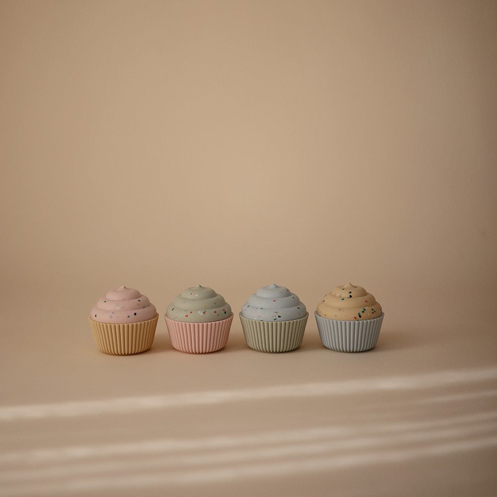 Mushie® Kopalne igračke Mix and Match Cupcake Mushie