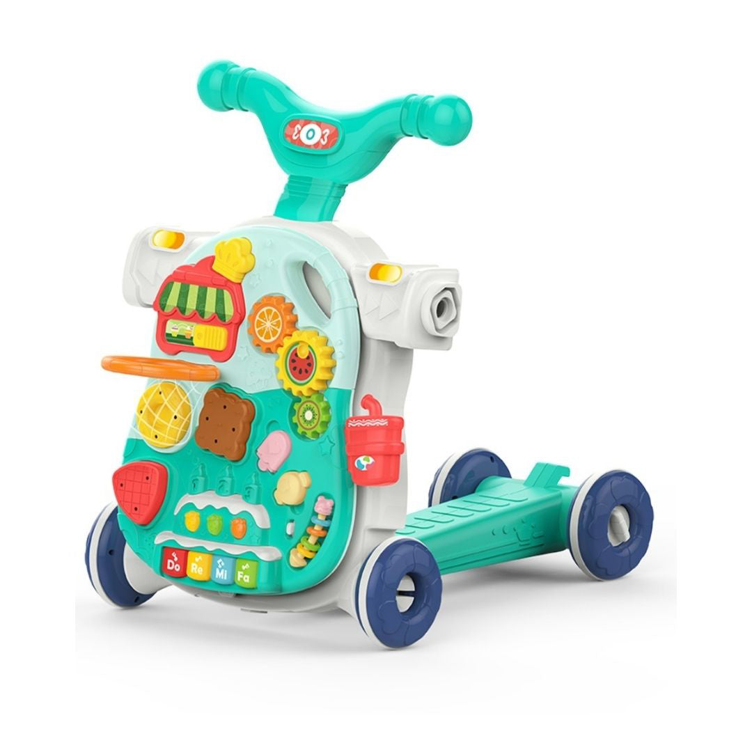 KikkaBoo® Aktivnostni voziček 4v1 Sweet Escape Mint KikkaBoo