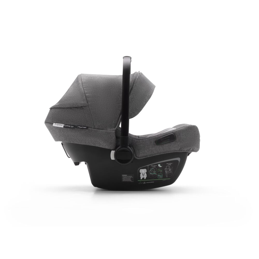 Bugaboo® Otroški avtosedež / lupinica Turtle by Nuna Air 2020 0+ (0-13 kg) Grey Melange Bugaboo