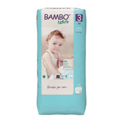 Bambo Nature® Plenice Midi Velikost 3 (4-8 kg) 52 kos Bambo Nature