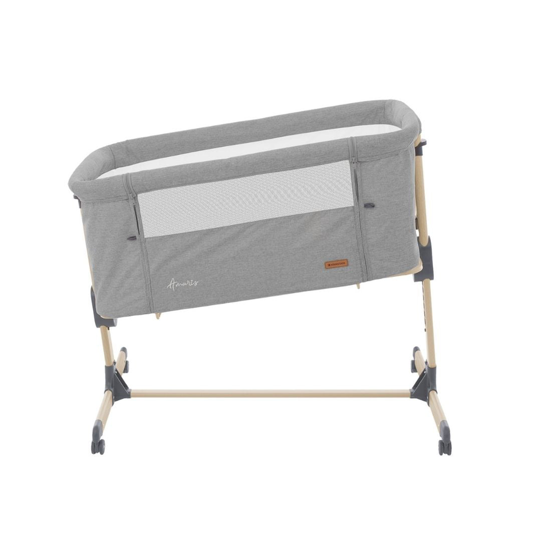 KikkaBoo® Obposteljna posteljica Amaris Light Grey KikkaBoo