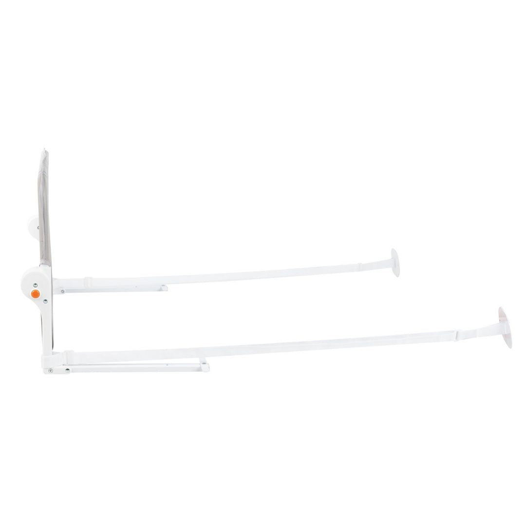 KikkaBoo® Posteljno varovalo I am Safe 150cm Grey KikkaBoo