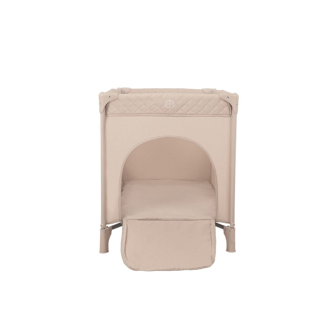 KikkaBoo® Prenosna posteljica 2 levels 125x65 Medley Beige KikkaBoo