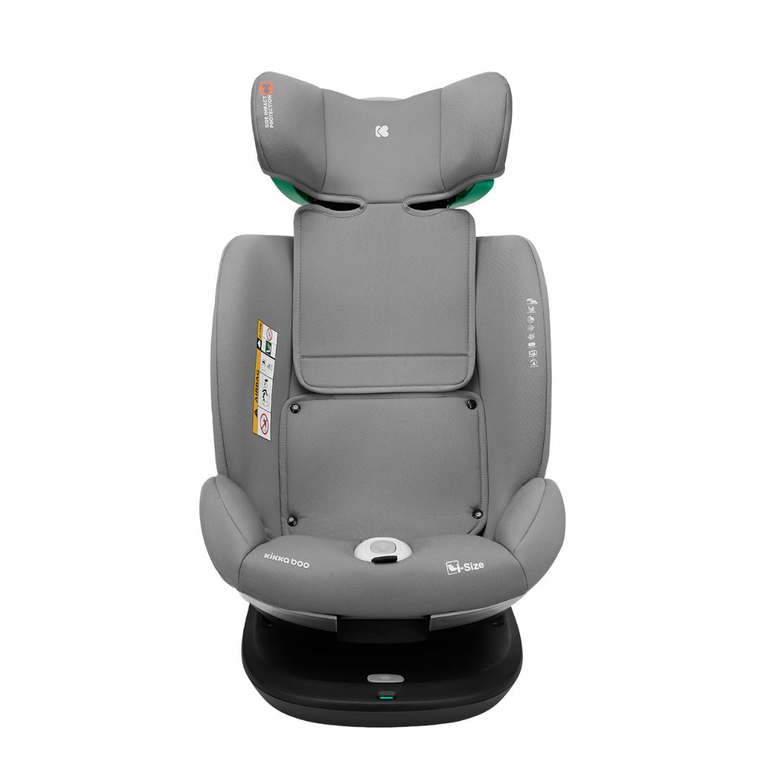 KikkaBoo® Otroški avtosedež 360° i-Drive i-SIZE (40-150 cm) Light Grey KikkaBoo