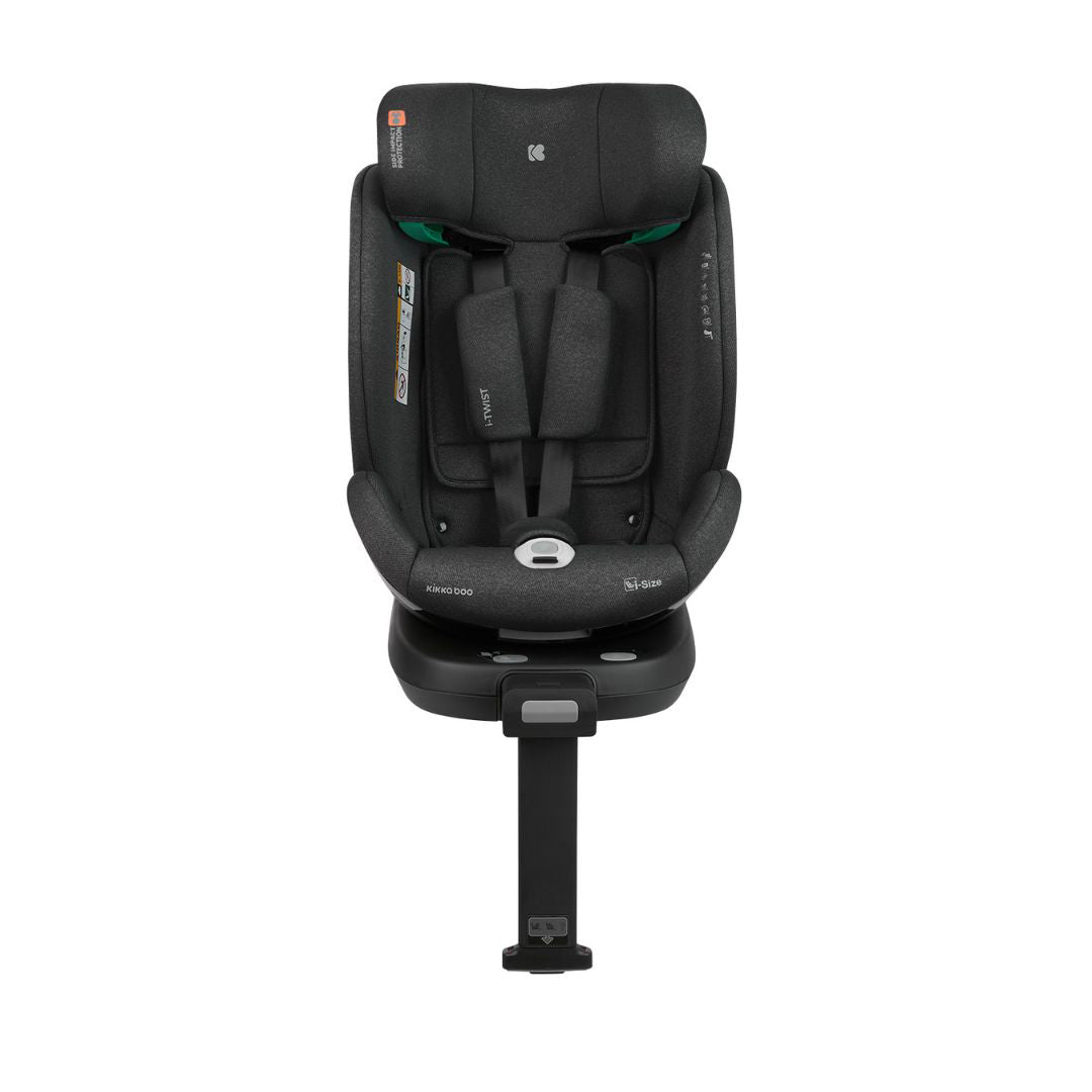 KikkaBoo® Otroški avtosedež 360° i-Twist i-SIZE (40-150 cm) Black KikkaBoo