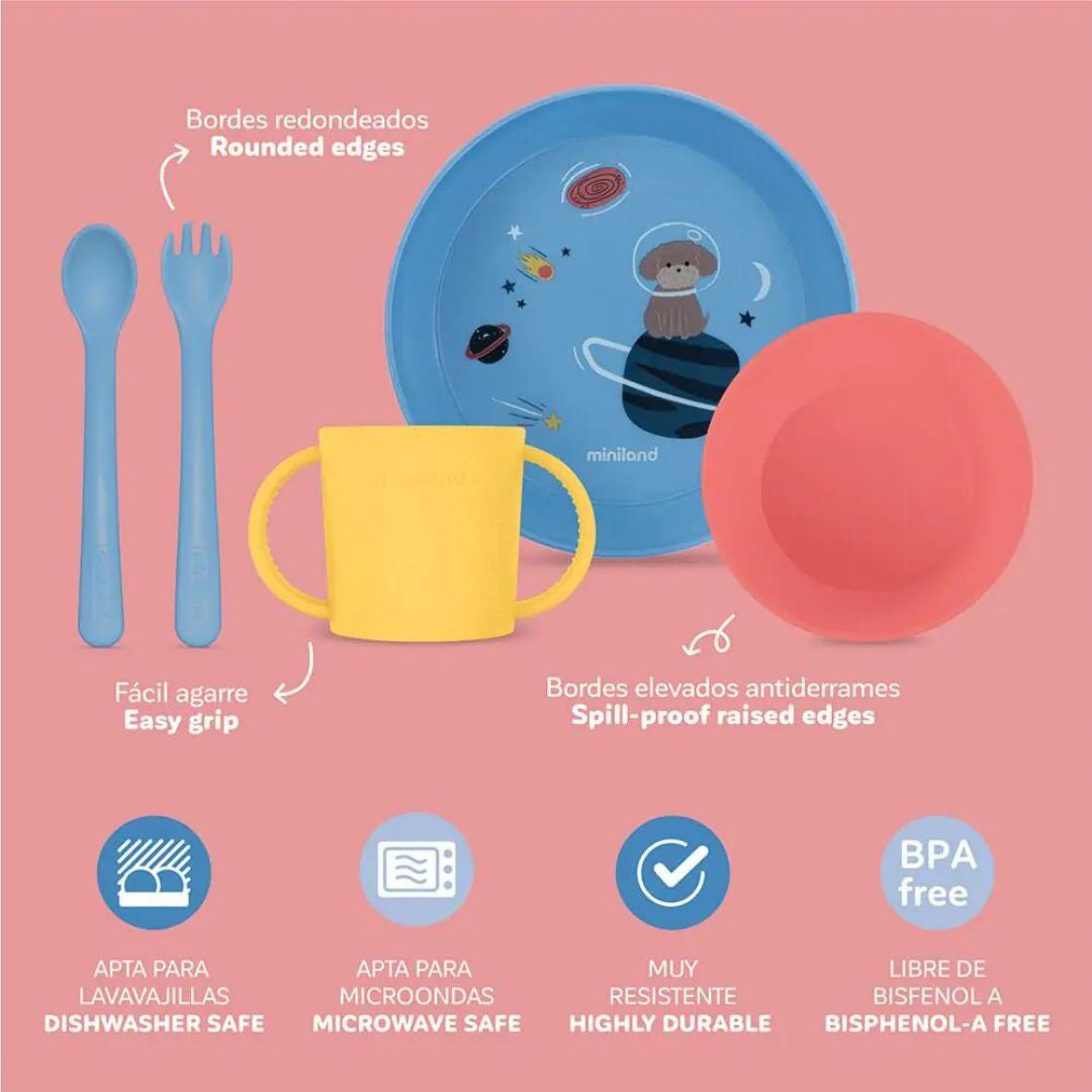 Miniland® Set za hranjenje Explore Miniland