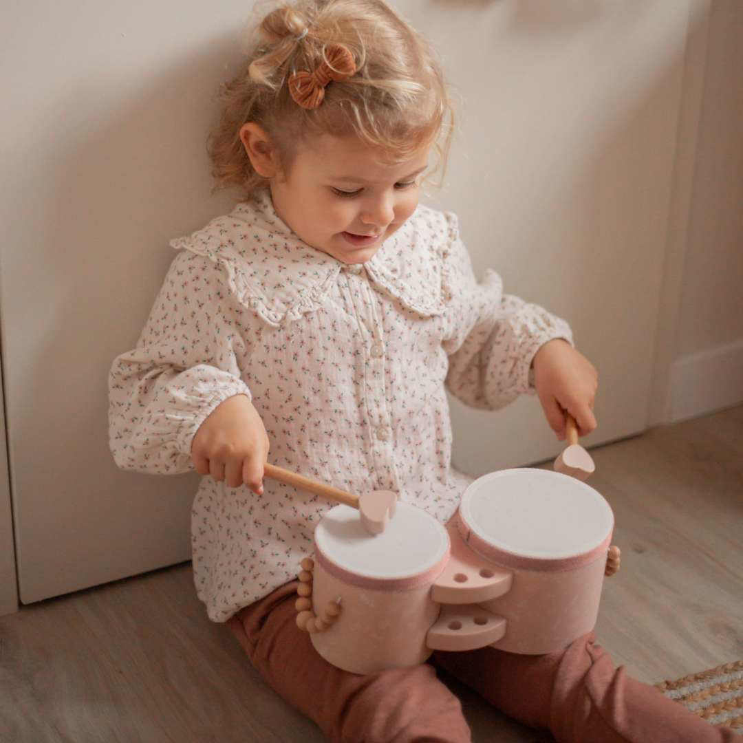 Label Label® Leseni bobni Nougat Label Label