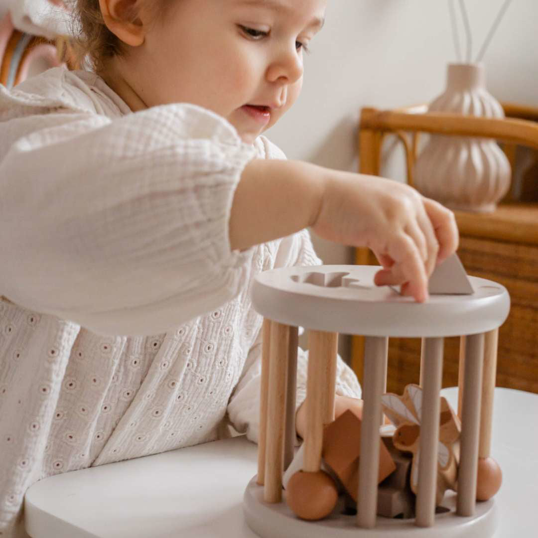 Label Label® Leseni aktivnostni valj Nougat Label Label