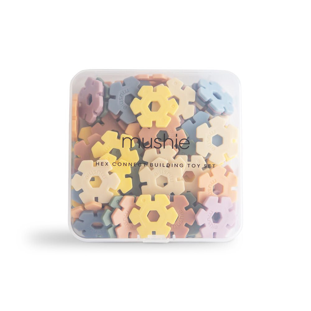 Mushie® Igrača za sestavljanje HEX Connect Mushie