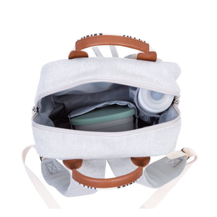 Childhome® Mini Club otroški nahrbtnik Signature Off White Childhome