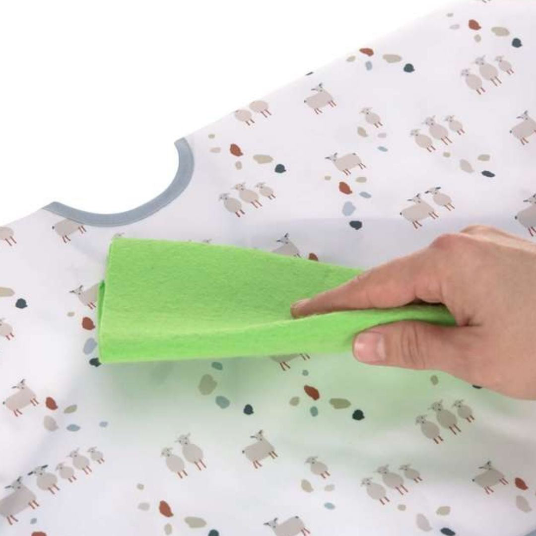 Lässig® Slinček z rokavi 2 kosa Tiny Farmer Sheep Blue Lässig